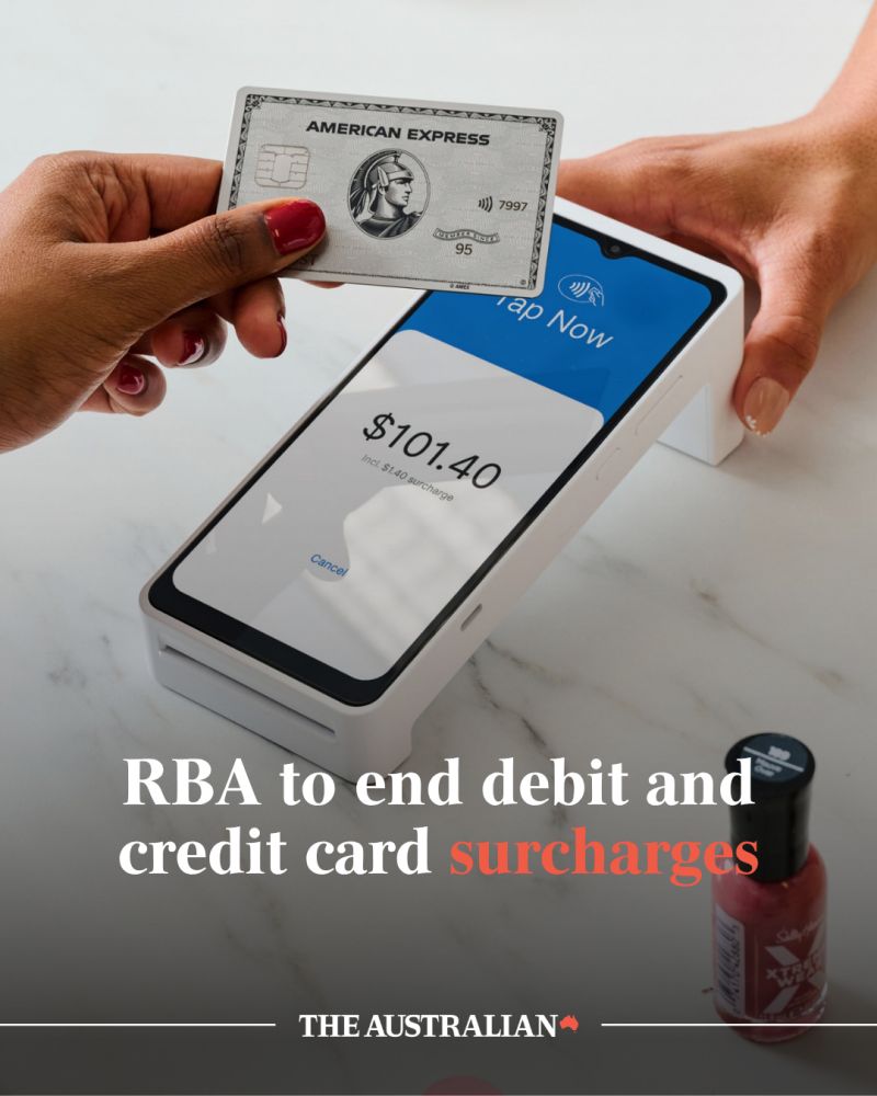 Card Surcharge Ban October